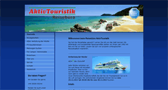 Desktop Screenshot of aktivtouristik.com